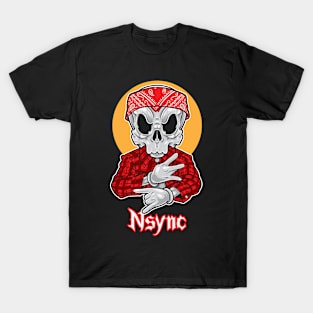 Skull Gangsta Nsync T-Shirt